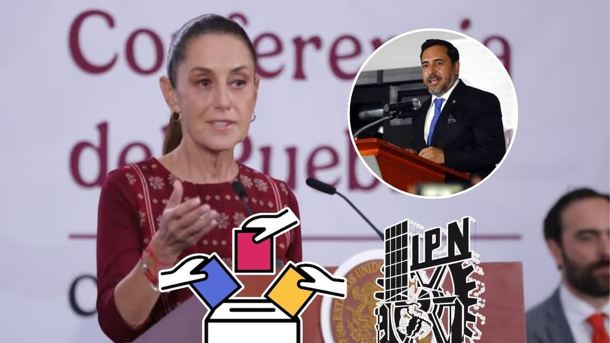 Sheinbaum propone elección inédita en el IPN: plantea consulta para que la comunidad elija terna para la dirección del Politécnico, instruye a Mario Delgado diseñar el mecanismo y respalda a Arturo Reyes Sandoval tras polémica por presuntos malos manejos
