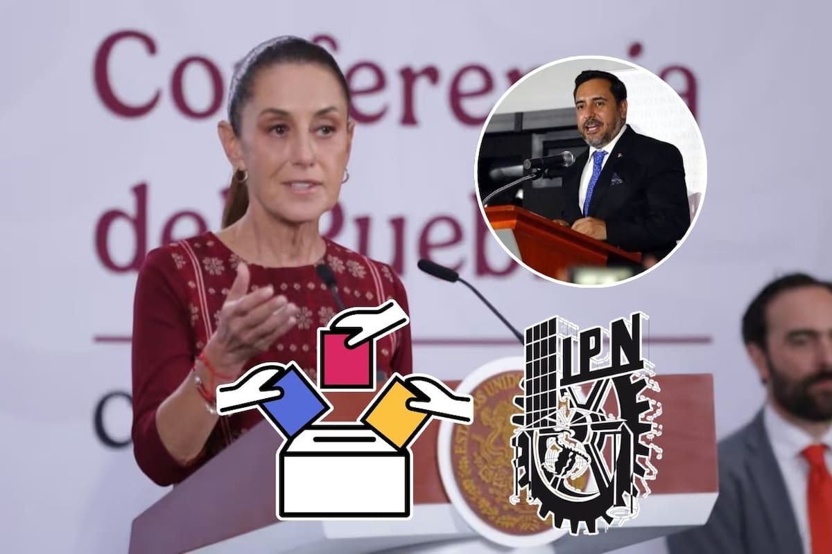 Sheinbaum propone elección inédita en el IPN: plantea consulta para que la comunidad elija terna para la dirección del Politécnico, instruye a Mario Delgado diseñar el mecanismo y respalda a Arturo Reyes Sandoval tras polémica por presuntos malos manejos