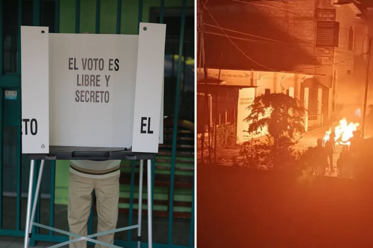 Quema de urnas, balaceras, destrucción de votos y retención de funcionarios empañan el proceso electoral en cinco municipios de Veracruz