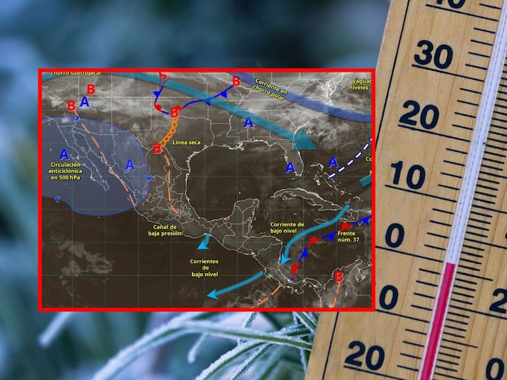 Clima hoy 25 de febrero: chubascos en Michoacán y Guerrero, calor de 45 °C en el norte y heladas de -10 °C en zonas serranas
