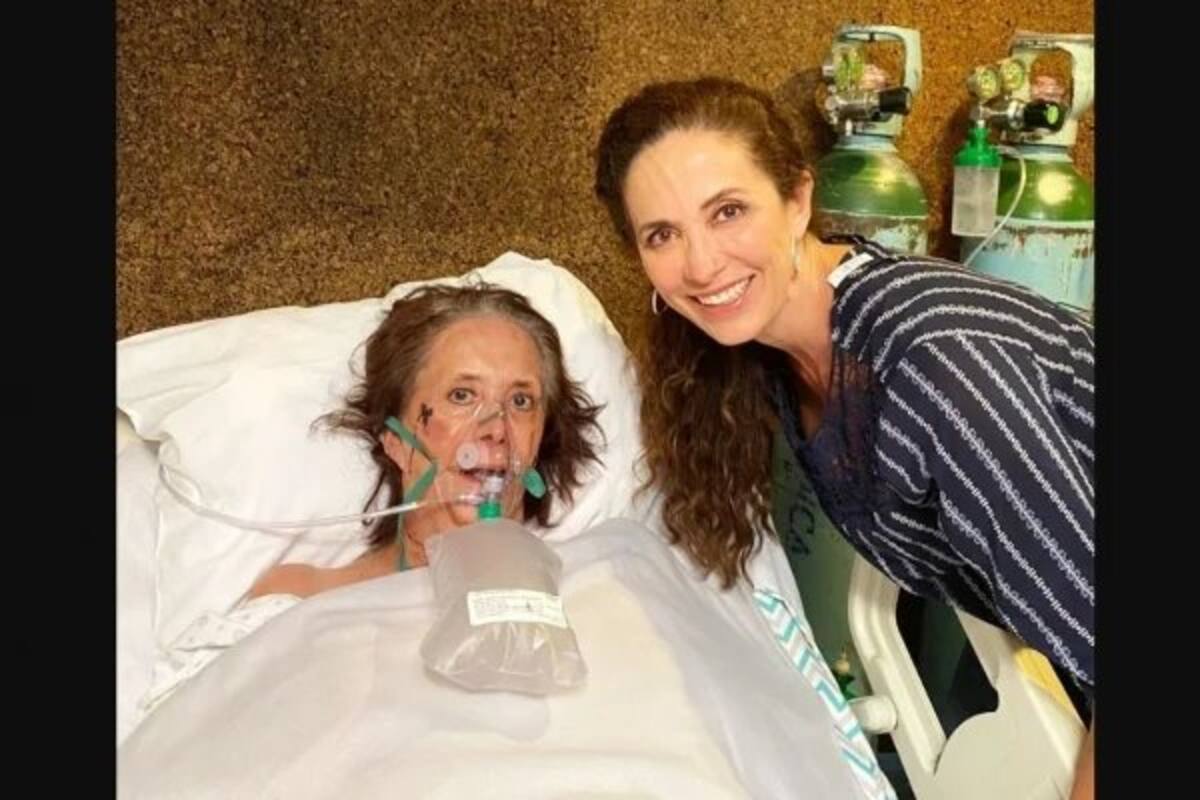 Cecilia Romo vuelve a casa luego de 90 días en el hospital