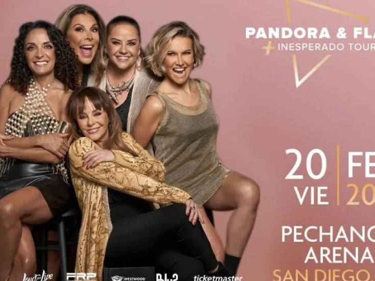 Pandora y Flans llevarán su “Inesperado Tour” a San Diego este febrero