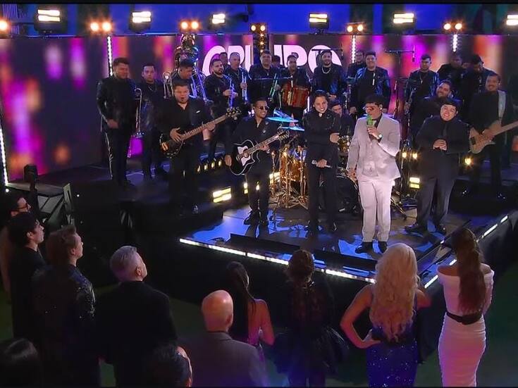 Así fue la presentación de Grupo Firme en La Casa de los Famosos