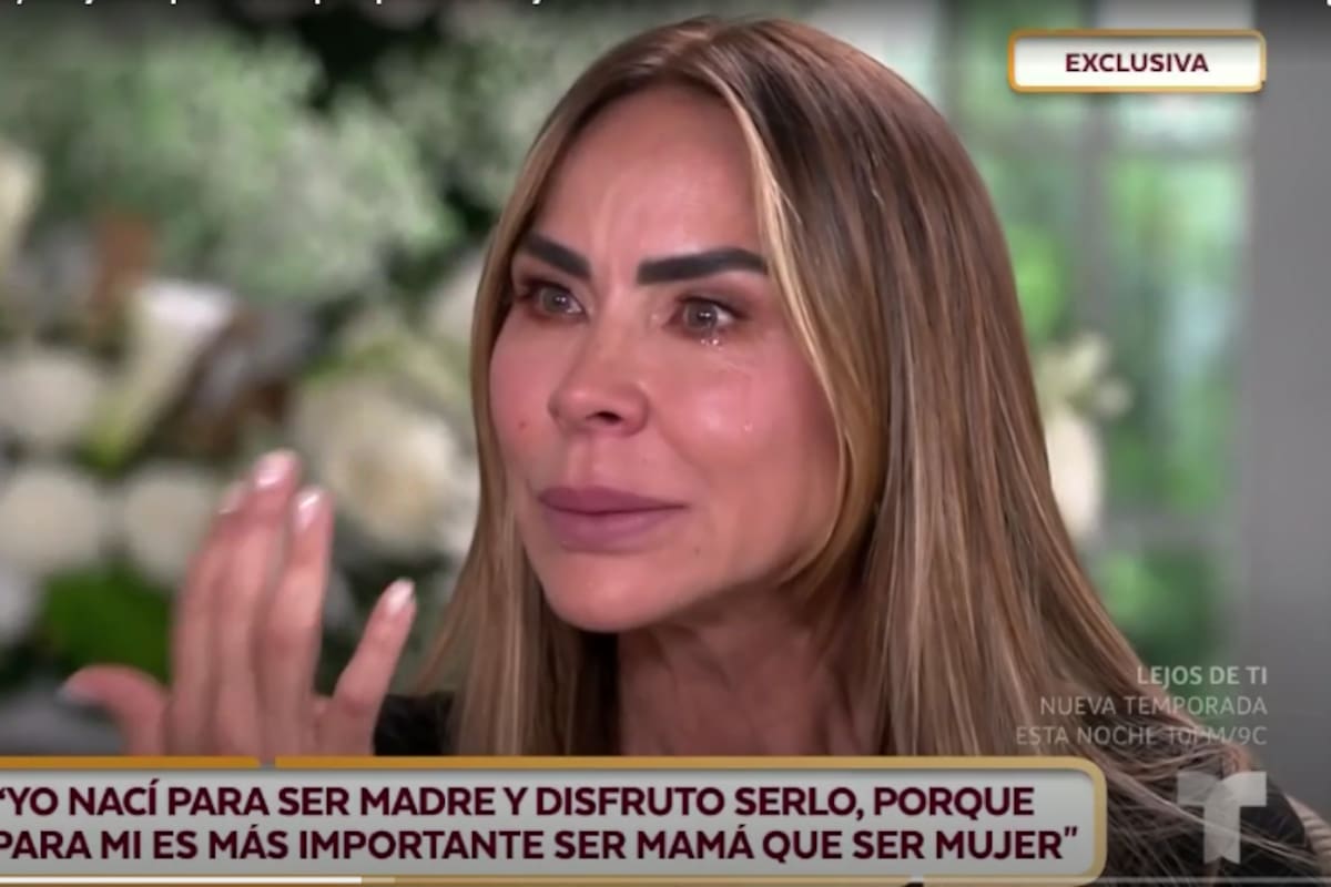 Entre lágrimas, Aylín Mujica lamenta la muerte de su hijo: ‘’si yo fuera mala mamá quizá me lo mereciera, pero he sido mamá por encima de ser mujer’'