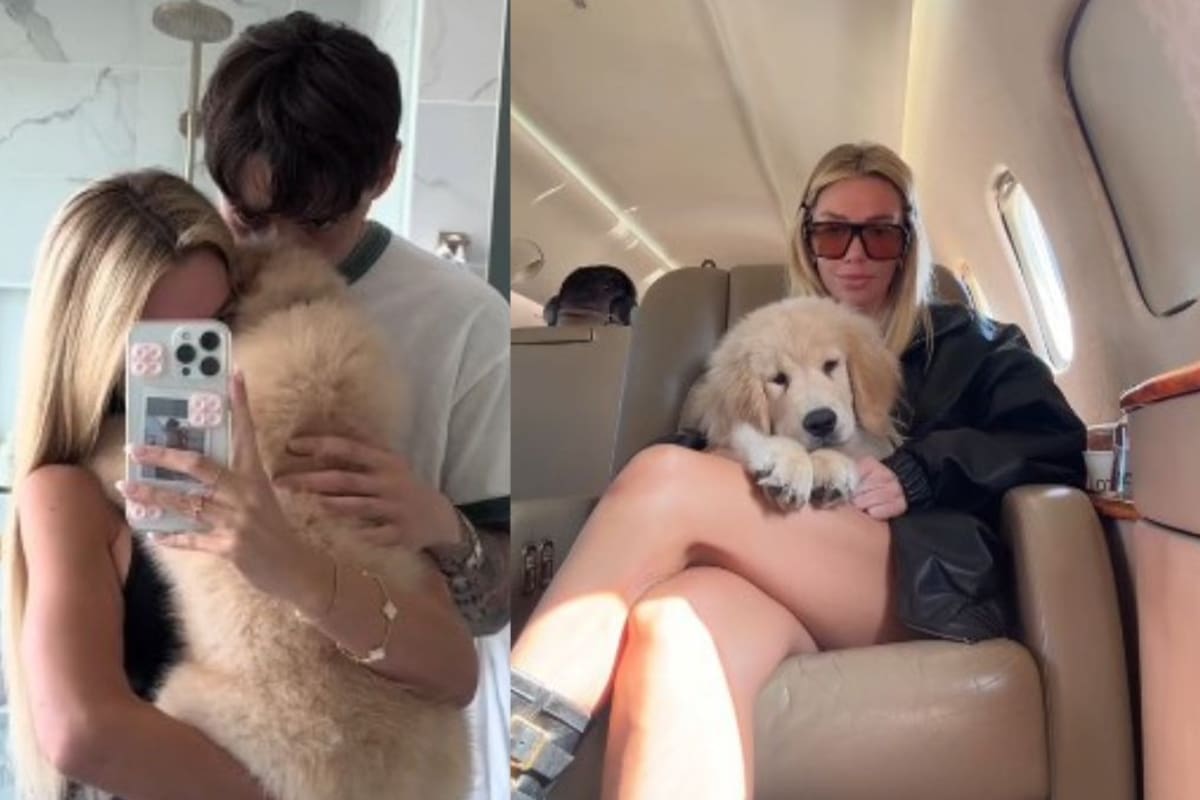 Exnovia de Peso Pluma lo acusa de quedarse con el perro que compartían