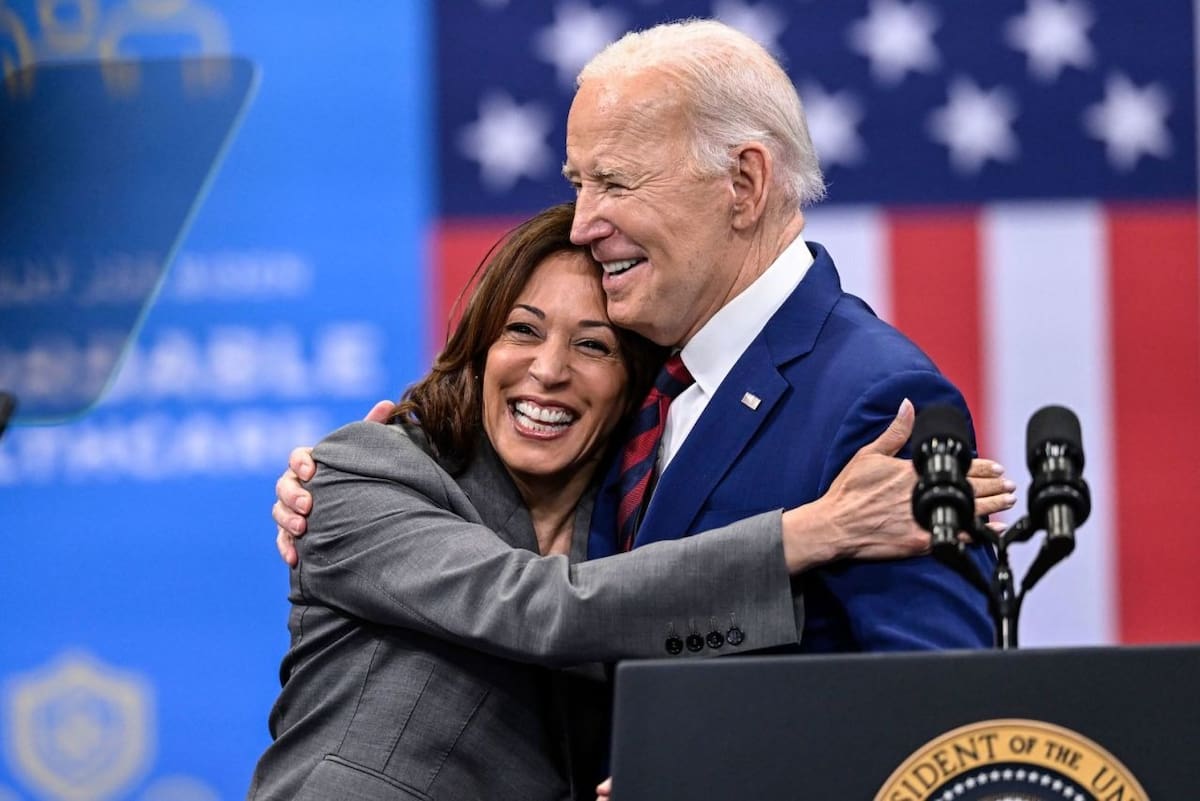 Kamala Harris y Joe Biden. Foto: AP