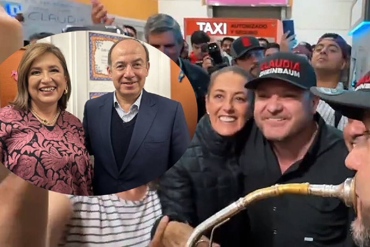 En gira por Sinaloa, Sheinbaum critica reunión de Xóchitl Gálvez con Felipe Calderón