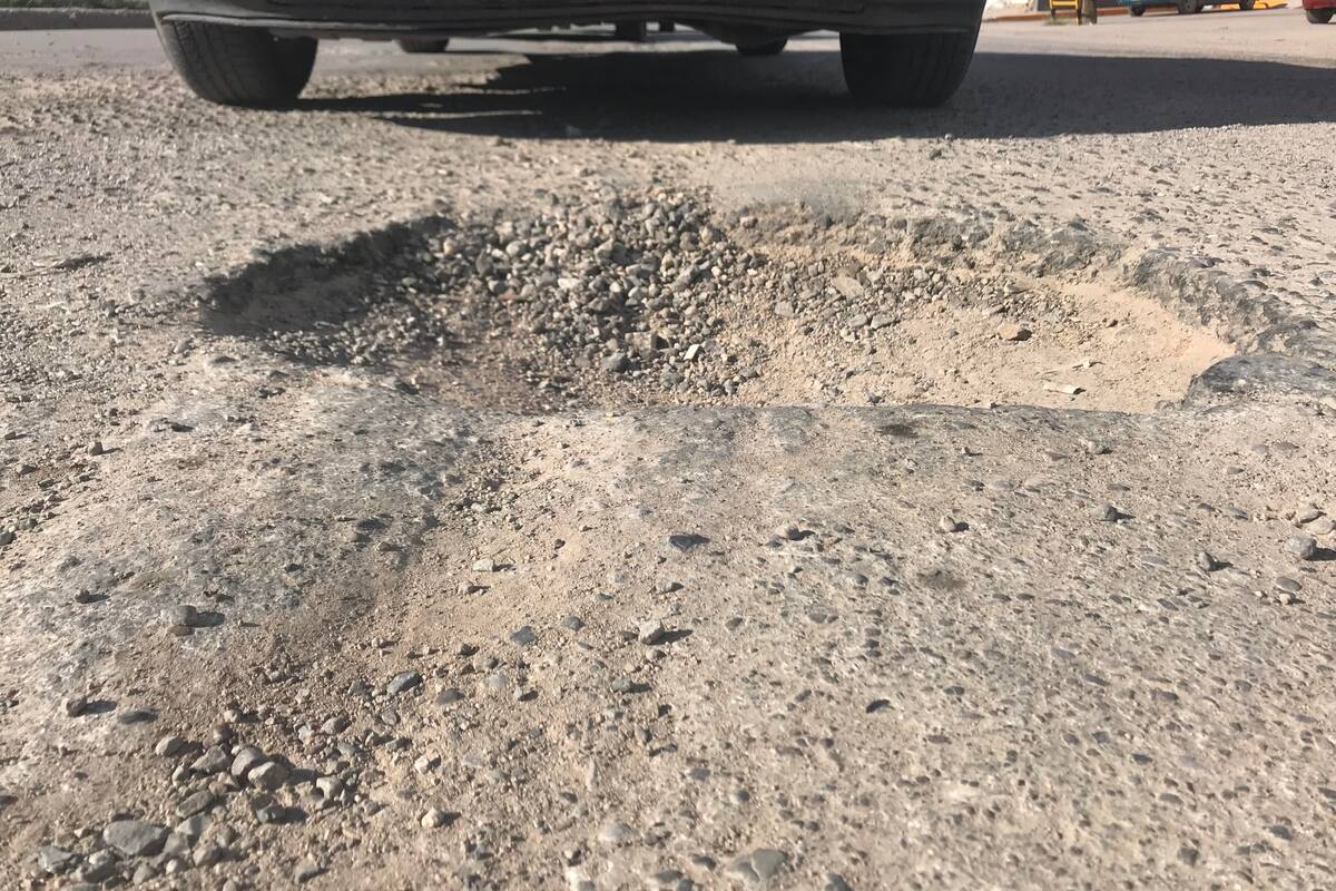 Lluvias causan estragos en calles de Agua Prieta