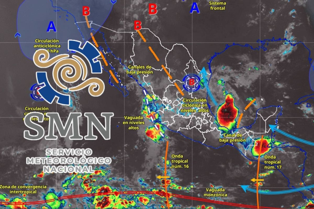 Clima en México hoy 9 de julio: lluvias intensas en tres estados, calor de hasta 45 °C y nueva onda de calor; este es el pronóstico