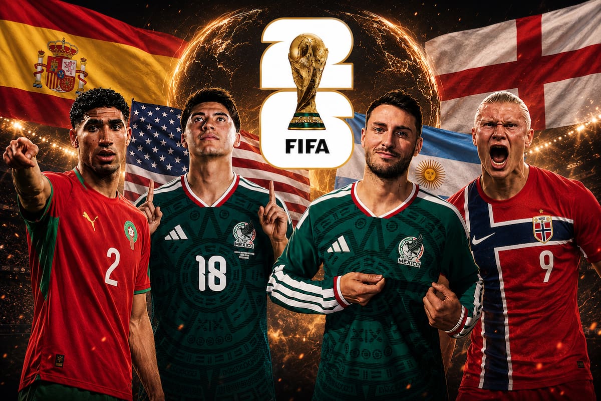 ¿Sabías que México cuenta con un jugador de Alaska? 289 futbolistas disputan el Mundial 2026 con selecciones distintas a sus países de nacimiento, incluyendo a Erling Haaland
