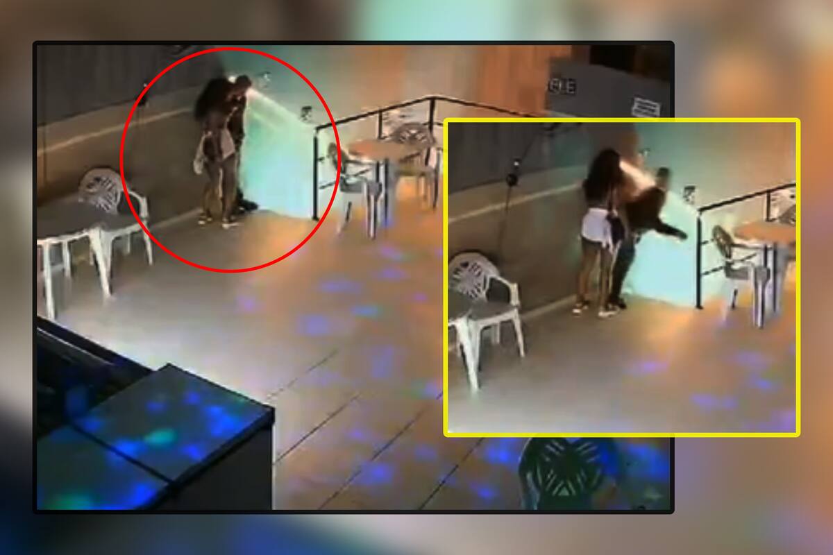 VIDEO: Hombre muere de paro cardiaco y cae por las escaleras durante visita en casa de citas (Imágenes fuertes)
