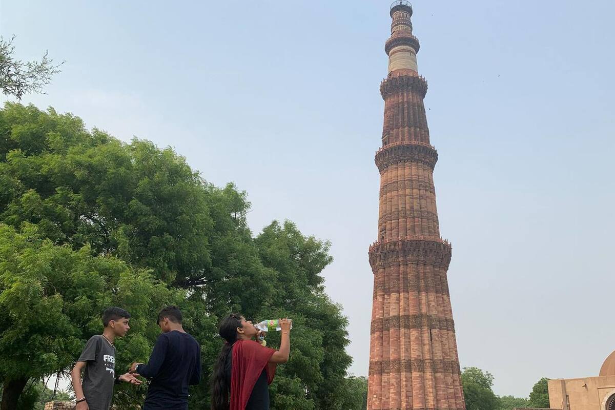 Amenaza disputa religiosa el minarete más icónico de La India