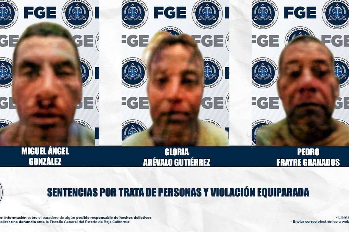 Sentencian a tres por trata de personas y violación