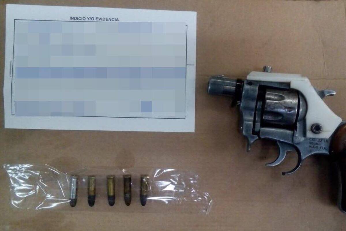 Detienen a Joel por deambular con arma en calles de Hermosillo