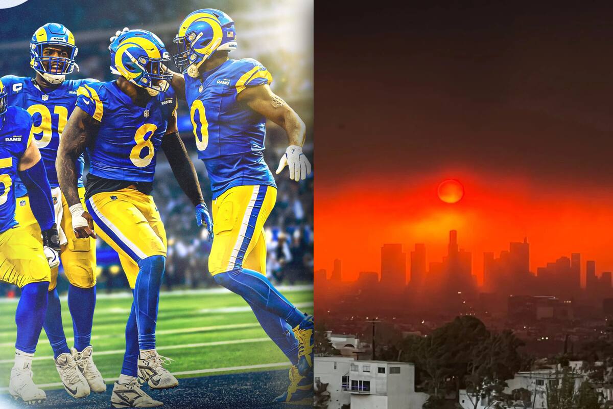 ¿Se podrían cancelar los playoffs de la NFL por los incendios de Los Ángeles?