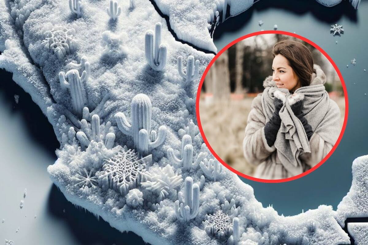 Heladas, tormentas y bajas temperaturas traerá el Frente Frío No. 9 esta semana en México