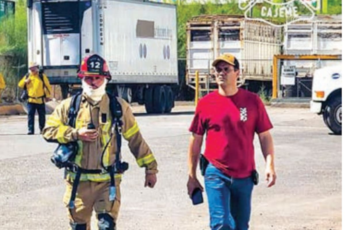 Fuga de gas intoxica a 27 trabajadores en Ciudad Obregón