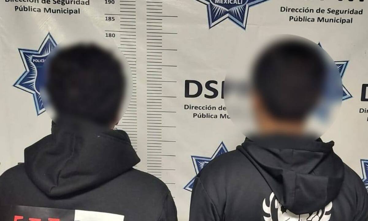Dos jóvenes, de 16 y 17 años, fueron detenidos la noche del lunes tras intentar robar perfumes de alta gama l Foto: Cortesía