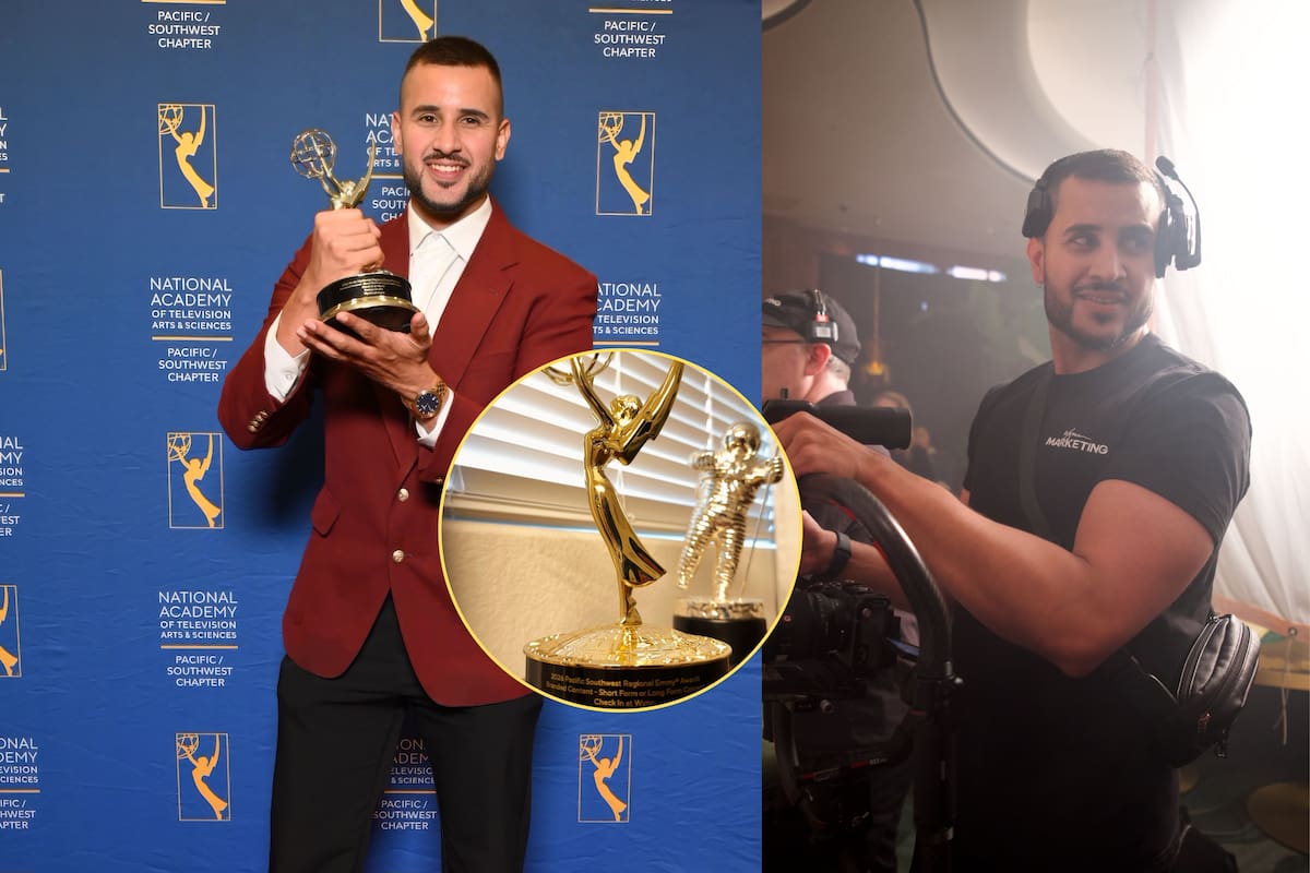 Romeo Chuffe gana Emmy en EEUU por “Check In at Wynn” y lleva sello sonorense a la televisión internacional