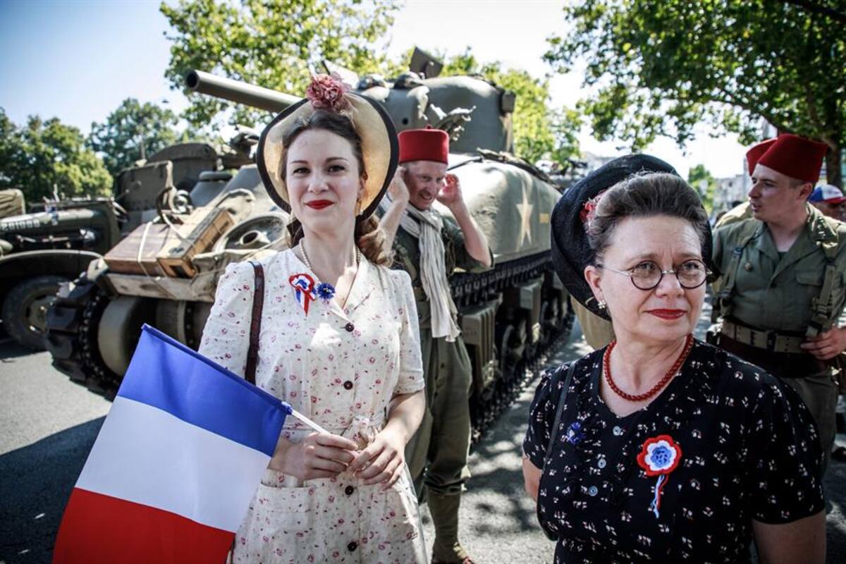 París festeja 75 años de la liberación del yugo nazi