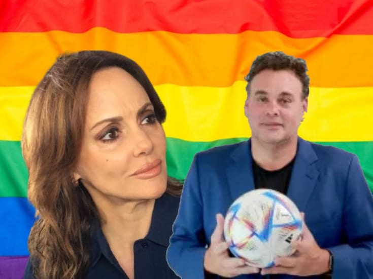 Faitelson acusa a Lilly Téllez de “jugar a ser Dios” tras criticar imagen de pareja del mismo sexo con hijo adoptivo; ella le pide que solo “analice balones”