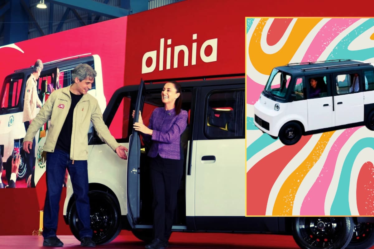 “Se llama Olinia” Presentan Olinia, el nuevo automóvil eléctrico desarrollado por jóvenes mexicanos