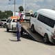 Aseguran 9 unidades de transporte en Zumpango tras violento ataque a autobús con pasajeros