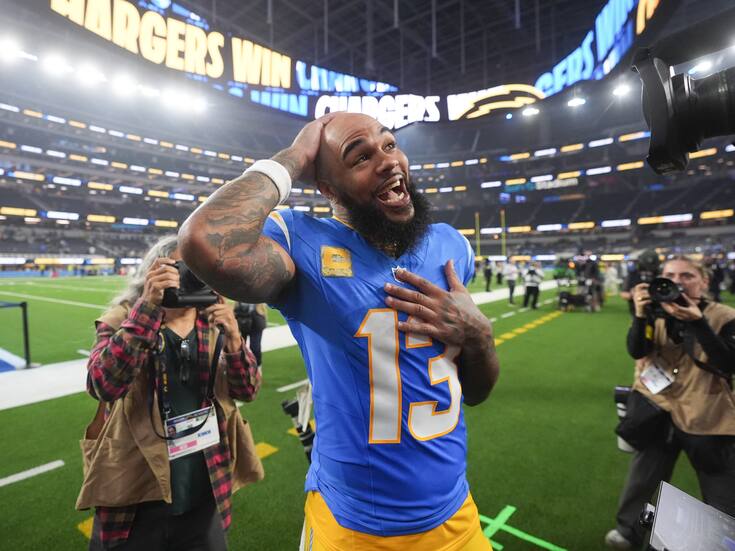 Keenan Allen se vuelve un histórico de Chargers con récord de recepciones