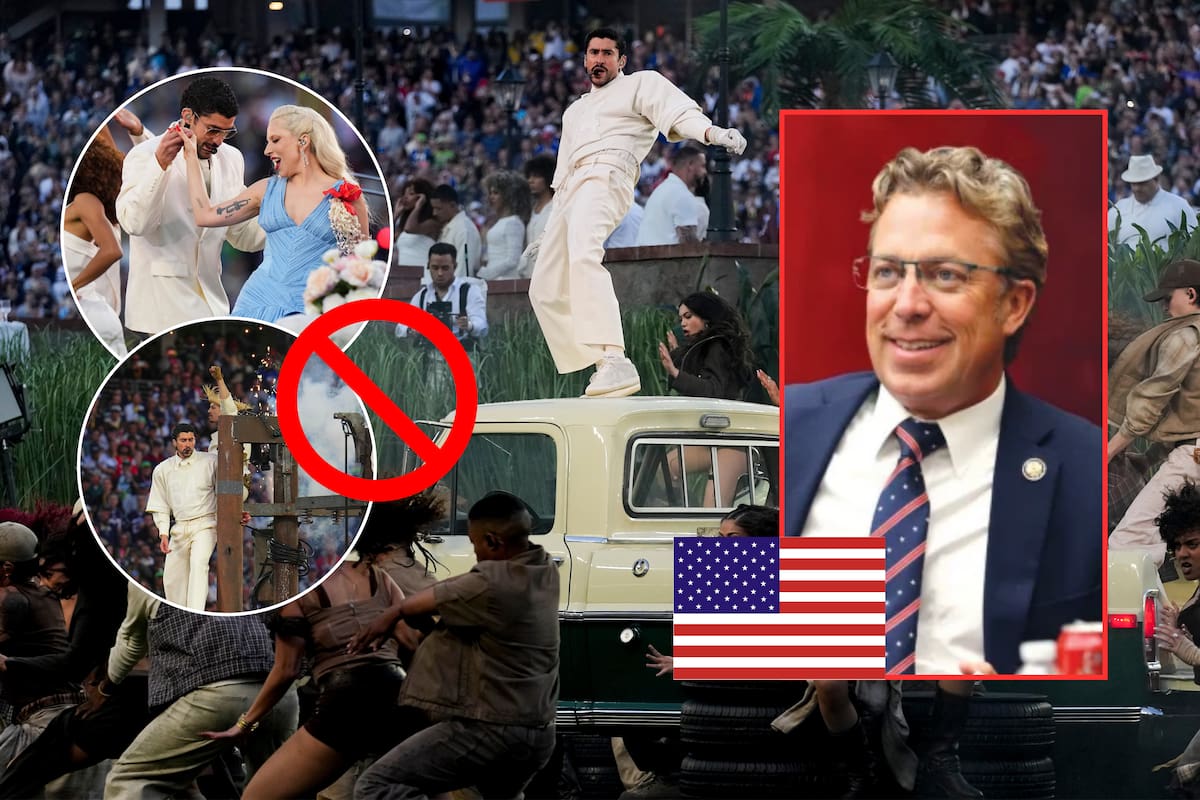 Bad Bunny en el Super Bowl bajo la lupa por su show de medio tiempo, tras ser calificado de “indecente” por congresista de EU que pidió investigar a la NFL y NBC