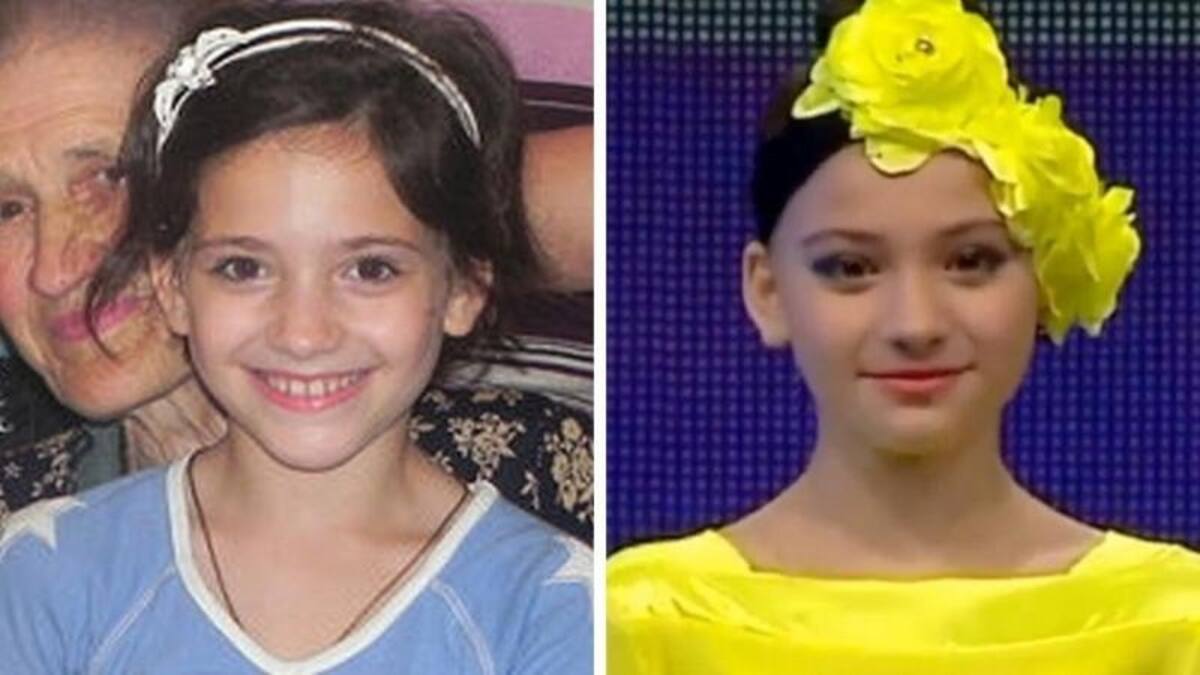 Amy (izquierda) y Ano, durante su actuación en Georgia's Got Talent, cuando tenían 12 años. Foto: BBC / Khvitia Family/ Fremantle / Simco Ltd