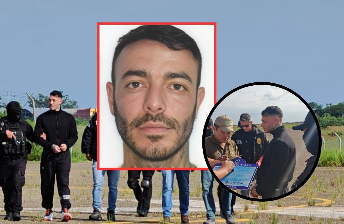 Cae en Bolivia Sebastián Marset, el narco uruguayo, buscado por la DEA. | Crédito: DEA y SENAD