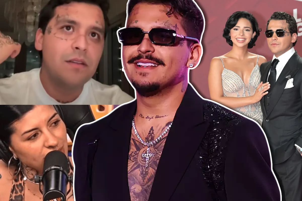 “Me encabr*né”: Christian Nodal rompe el silencio ante declaraciones de Cazzu en podcast sobre Ángela Aguilar