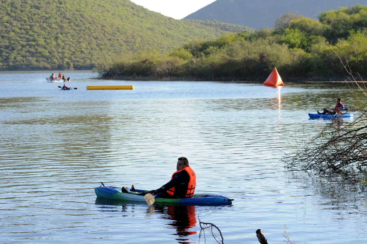 Paseos en lancha en el Dique 10 ofrecen recorridos familiares con avistamiento de fauna en Cajeme. FOTO: BANCO DIGITAL