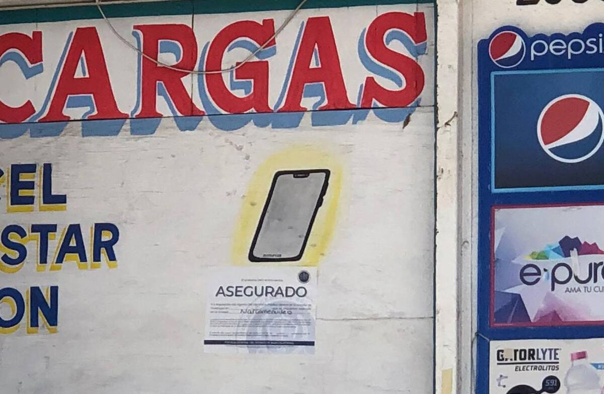 Los sellos de aseguramiento fueron colocados el pasado sábado.