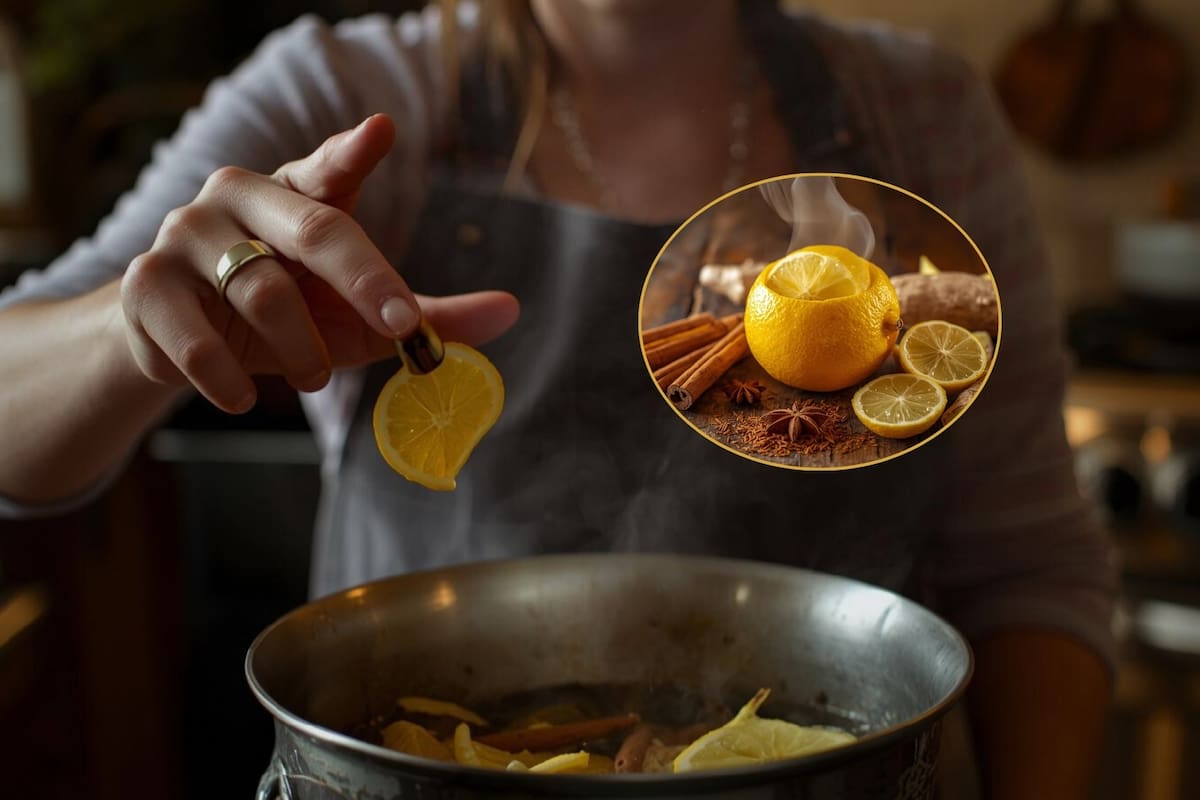 Hervir cáscara de limón con ramas de canela y rodajas de jengibre para este Año Nuevo: ¿Cuál es el secreto de este truco?