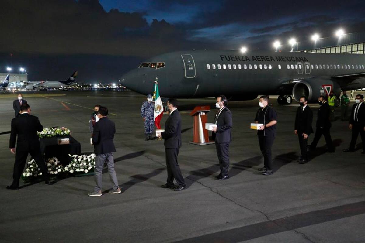 México repatria cenizas de conciudadanos fallecidos por Covid-19 en Estados Unidos