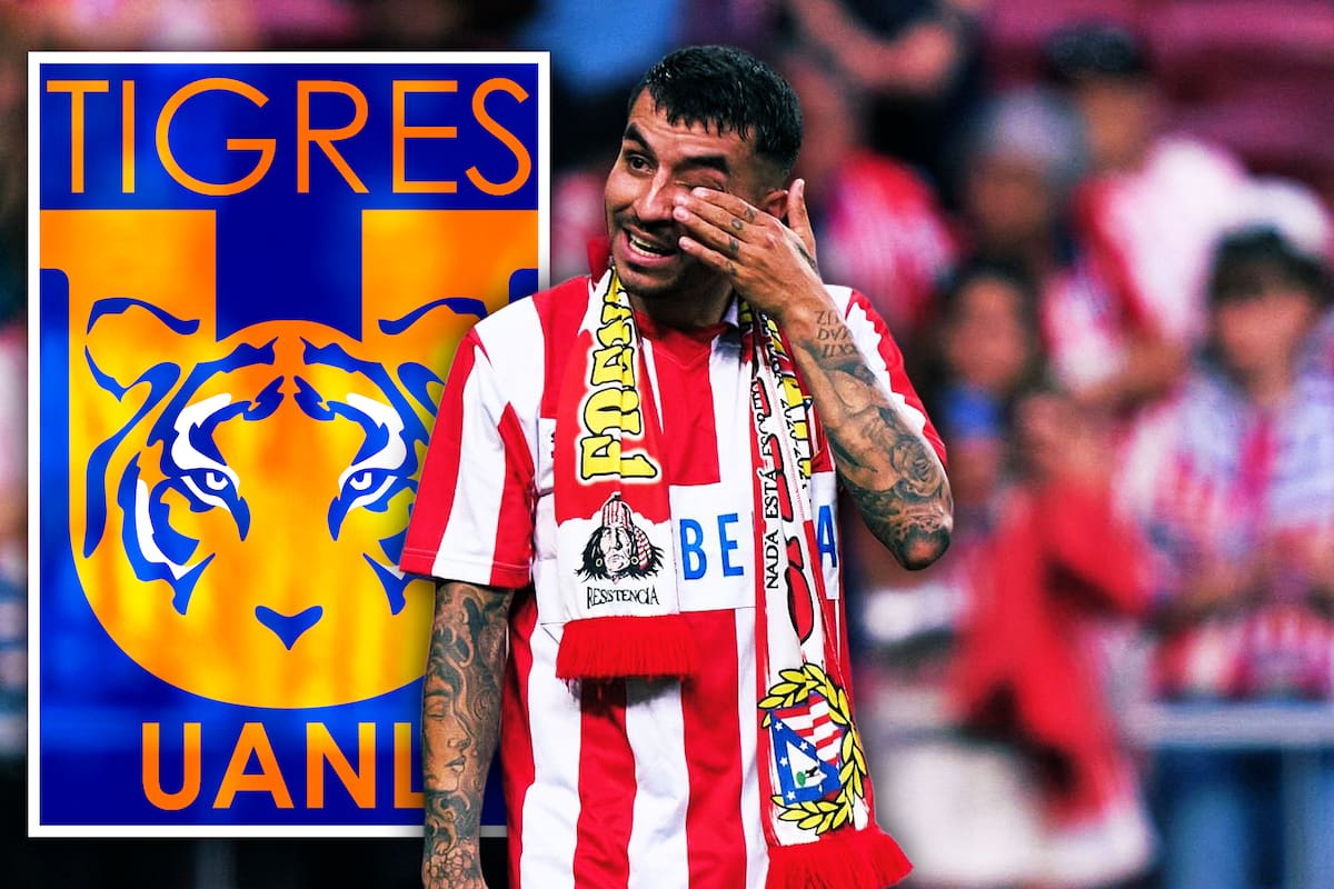 Angel Correa jugó su último partido con el Atlético de Madrid y llegará a Tigres