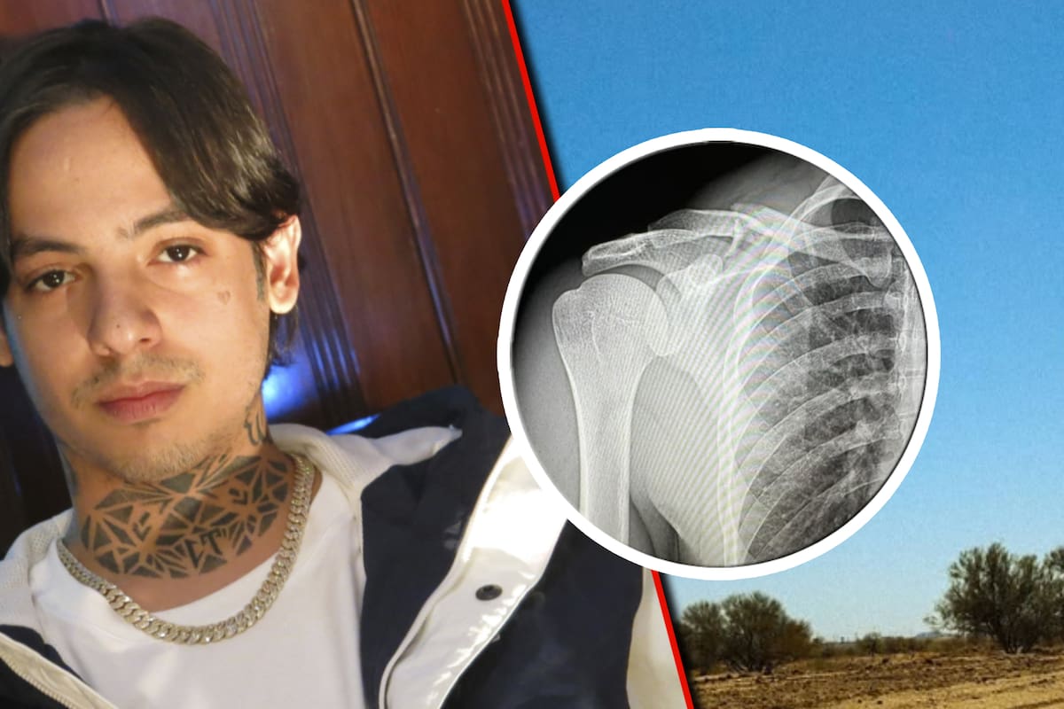 Natanael Cano sufre accidente practicando motocross; “clavícula salió del chat”