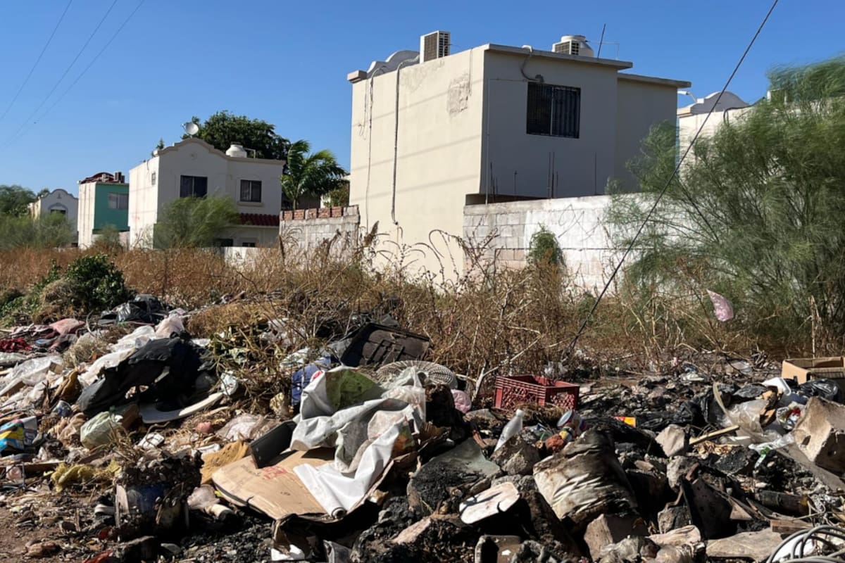 No cesa problema de basureros clandestinos en Cajeme