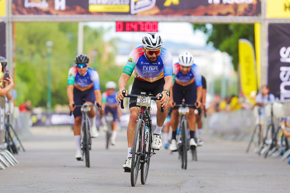 Desde la CDMX, Israel González conquista los 67 kilómetros de L’Étape Hermosillo Tour de France