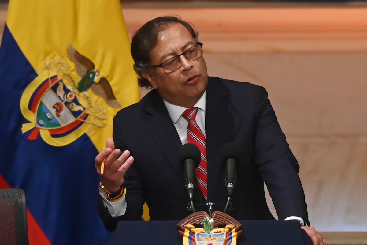 El presidente de Colombia, Gustavo Petro, en una fotografía de archivo. EFE/ Natalia Pedraza