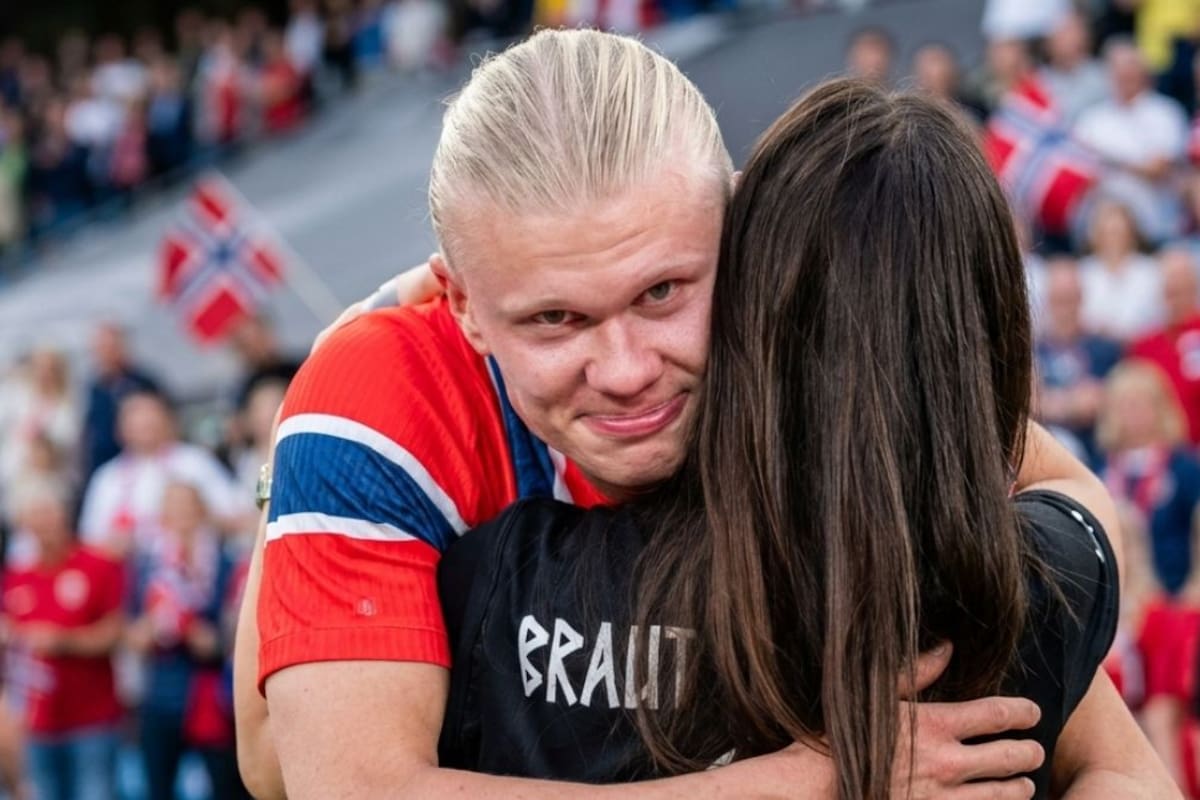 La mujer que conoció a Haaland antes de los millones: quién es Isabel Haugseng Johansen, la novia del goleador noruego