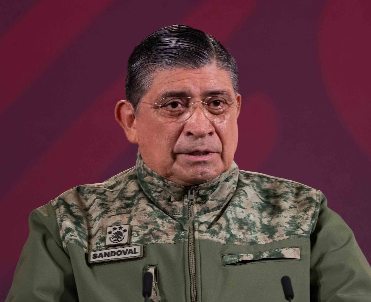 Luis Cresencio Sandoval González, secretario de la Defensa Nacional en una fotografía de archivo.