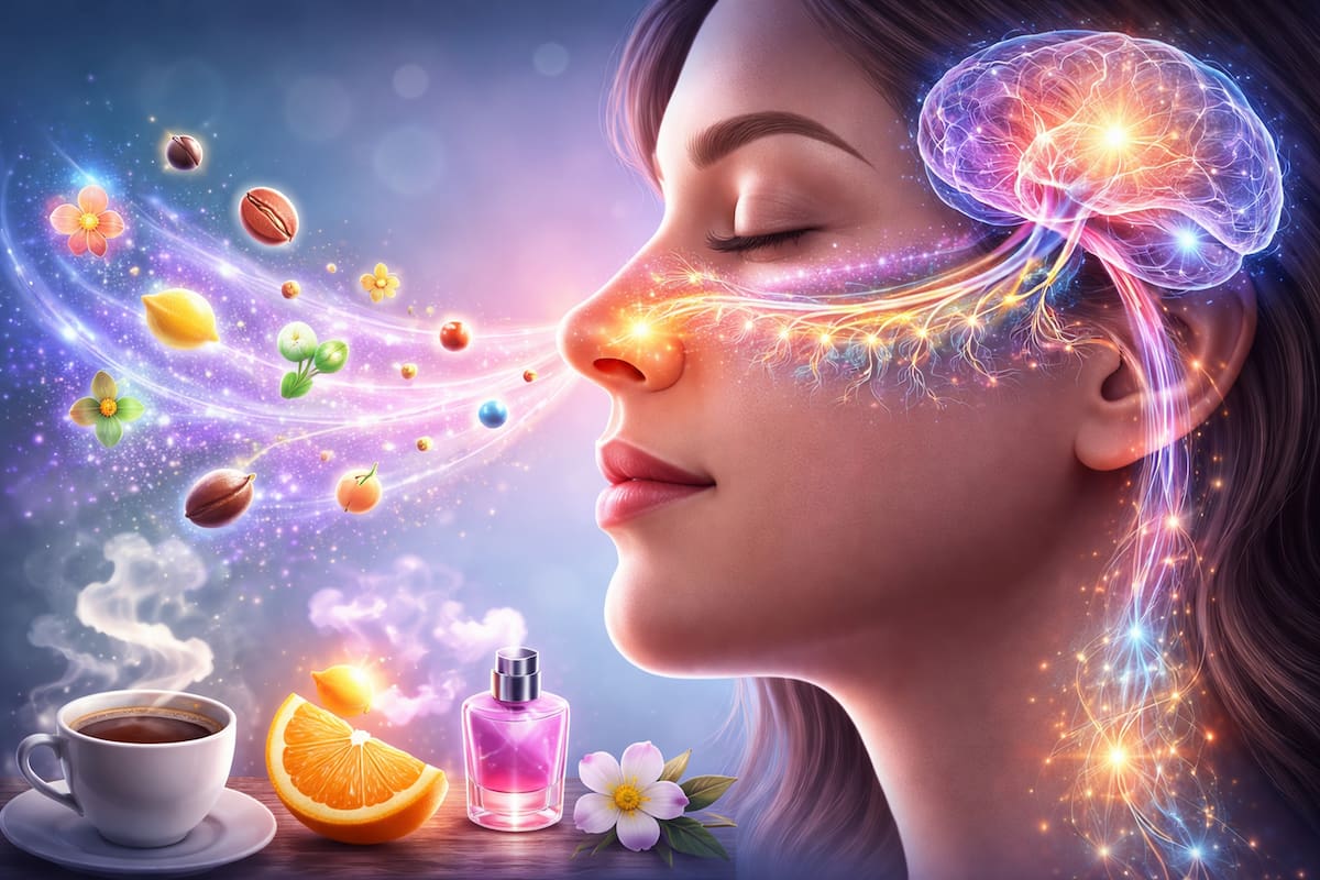 ¿Sabías que puedes detectar un olor con solo unas pocas moléculas presentes en el aire?