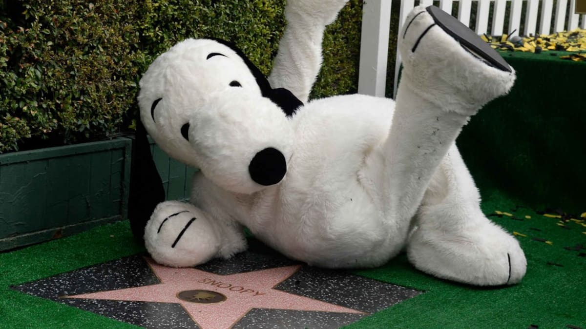 Snoopy tiene una estrella en el Paseo de la Fama de Hollywood desde 2015