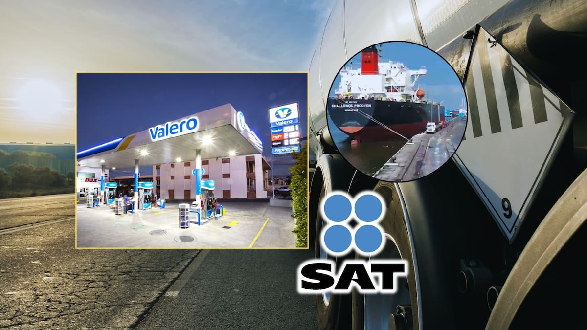 SAT suspendió a Valero México para importar combustibles. Foto: Especial