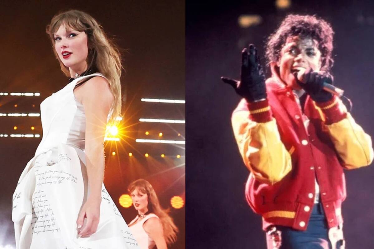 Taylor Swift rompe récord de Michael Jackson en fase europea del 'The Eras Tour'
