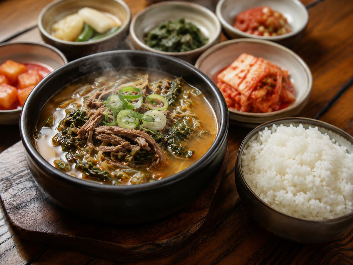 De la cocina prehispánica a la fermentación coreana un recorrido por los desayunos de México y Corea del Sur, donde los chilaquiles, huevos rancheros, birria, kimchi, nurungji y haejang-guk revelan la identidad gastronómica de dos culturas milenarias