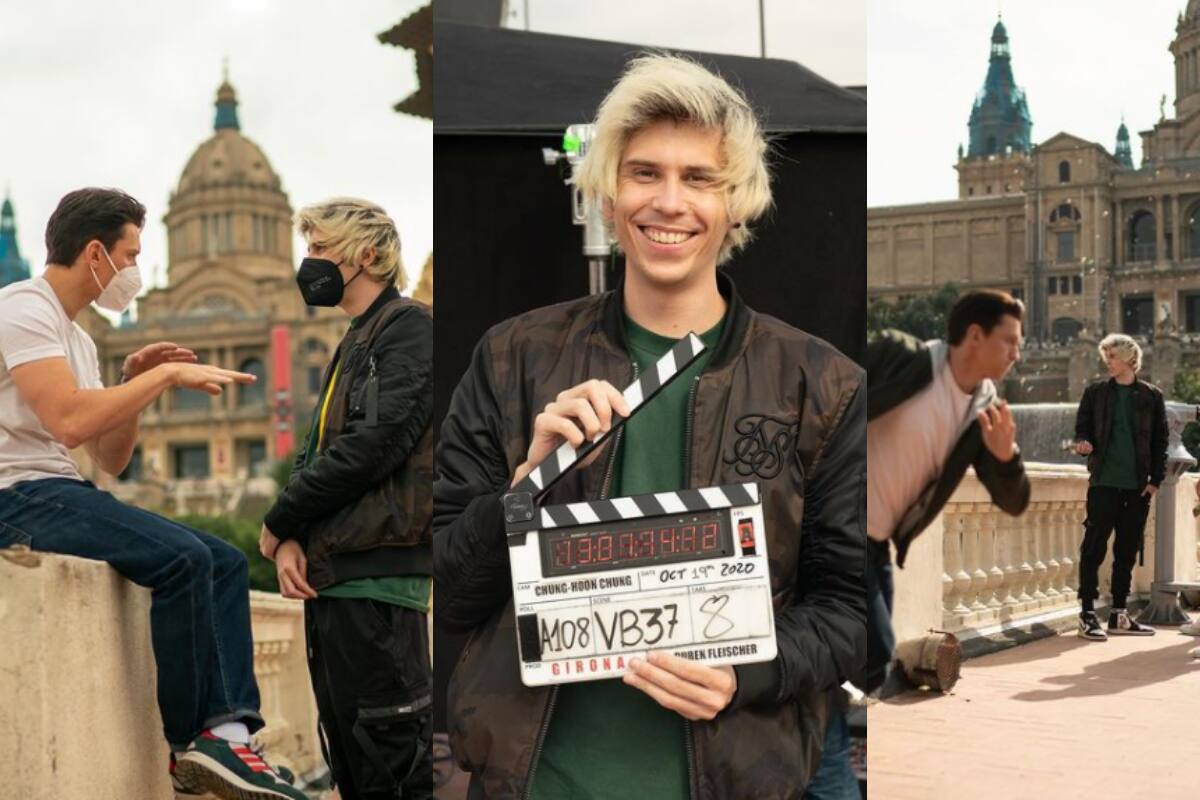 El Rubius presume su participación en "Uncharted" junto a Tom Holland