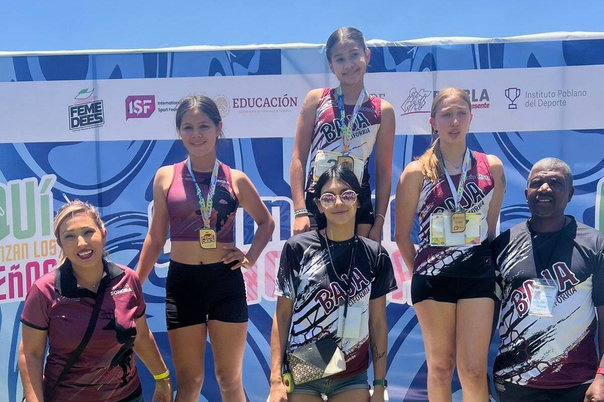 BC conquista diez medallas en atletismo de los Nacionales Escolares